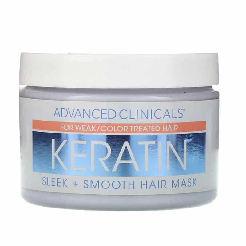 كريم الكيراتين من ادفانسد كلينك Advanced Clinicals keratin hair mask حجم 340 مل