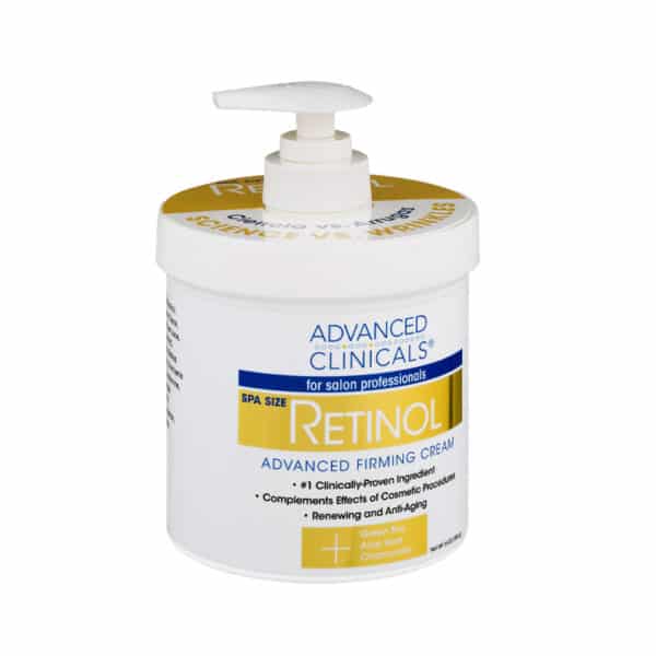 كريم ادفانسد ريتينول Advanced clinicals retinol lotion - حجم السبا 454 جم