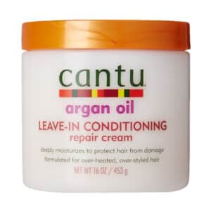 ليف ان كانتو بالارجان Cantu leave in conditioning repair cream argan oil حجم 453 جم