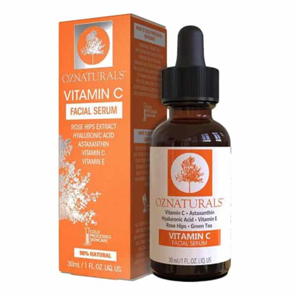 سيروم فيتامين سي اوز ناتشورال Oz Naturals vitamin c حجم 30 مل