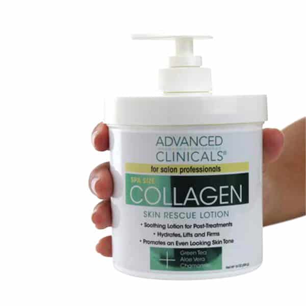 ادفانسد كلينك كولاجين لوشن Advanced clinicals collagen lotion – حجم السبا 454 جم