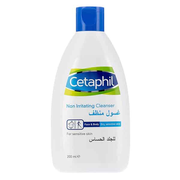 غسول Cetaphil للبشرة الجافة والحساسة Cetaphil non irritating cleanser