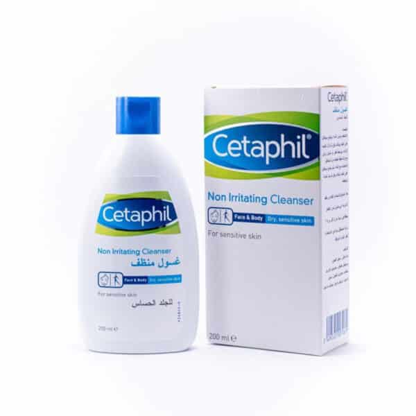 غسول Cetaphil للبشرة الجافة والحساسة Cetaphil non irritating cleanser