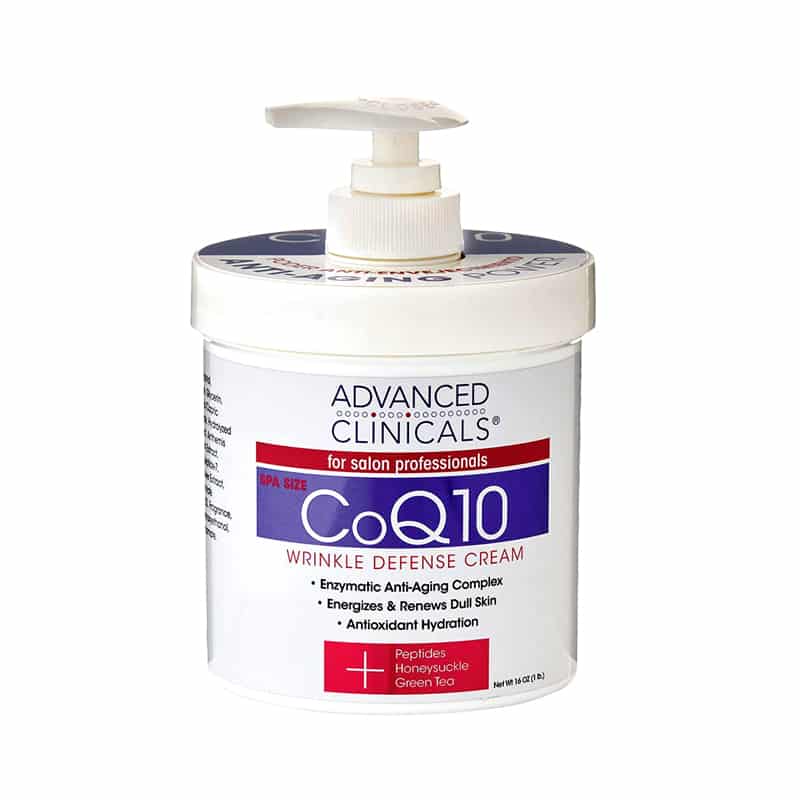 كريم ادفانسد كلينك المضاد للتجاعيد Advanced clinicals coq10 wrinkle defense cream حجم 454 جم