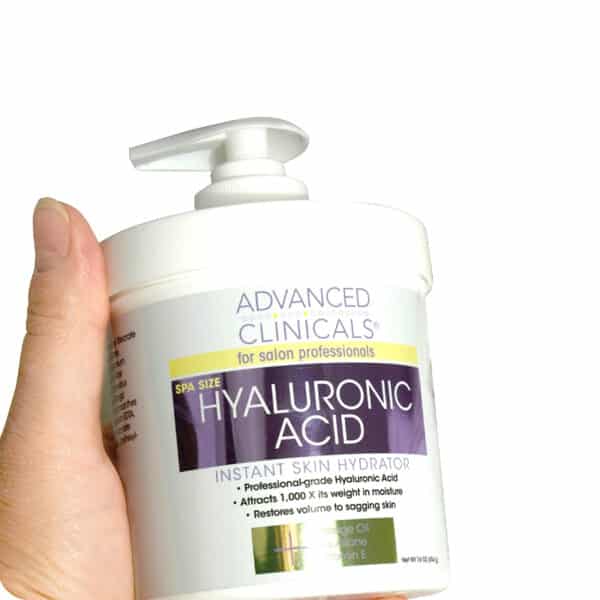 لوشن ادفانسد كلينك بالهيالورونيك advanced clinicals hyaluronic acid moisturizing – حجم السبا 454 جم