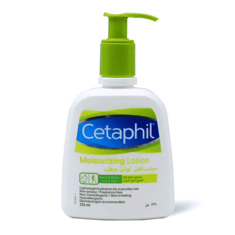 لوشن سيتافيل المرطب للوجه والجسم Cetaphil moisturizing lotion حجم 236 مل