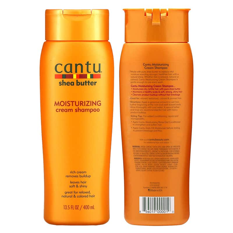 شامبو كانتو بزبدة الشيا Cantu moisturising shampoo حجم 400 مل.