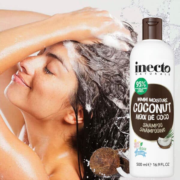 شامبو انيكتو بجوز الهند Inecto pure coconut shampoo حجم 500 مل