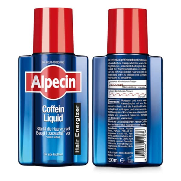البسين لوشن لتساقط الشعر Alpecin coffein liquid حجم 200 مل