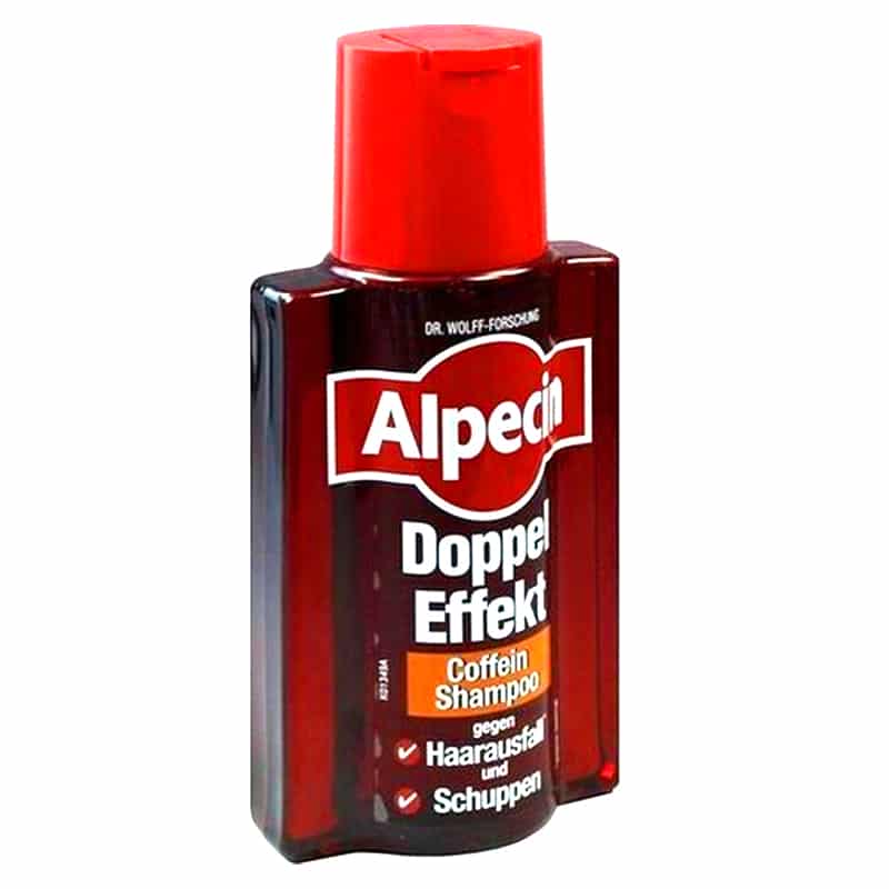 شامبو البيسين الأحمر Alpecin double effect caffeine shampoo 200ml حجم 200 مل