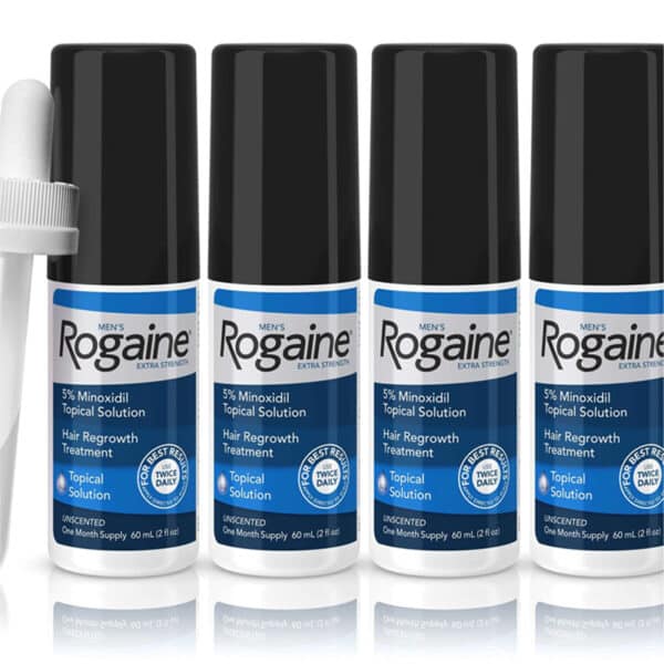 علاج روجين للشعر للرجال Rogaine men's hair regrowth treatment عدد 3 علب 60 مل