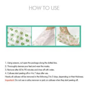 كيف استخدم ماسك القدم الكوري | Purederm foot peeling mask how to use