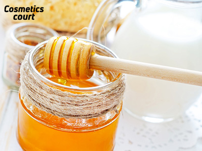 ماسك العسل والتفاح من ماسكات طبيعية للوجه قبل العيد