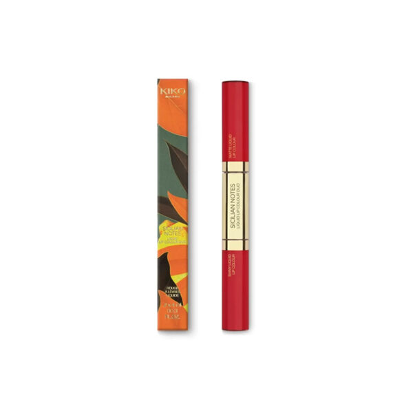 احمر شفاه كيكو Milano Sicilian Liquid Lip Colour Duo لون أحمر درجة 06