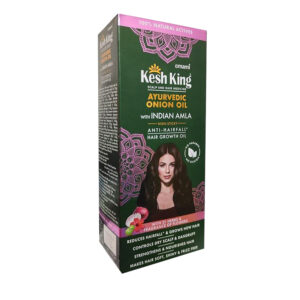 زيت كيش كينج بالبصل والأملا الهندية Kesh king onion oil with indian amla حجم 100 مل