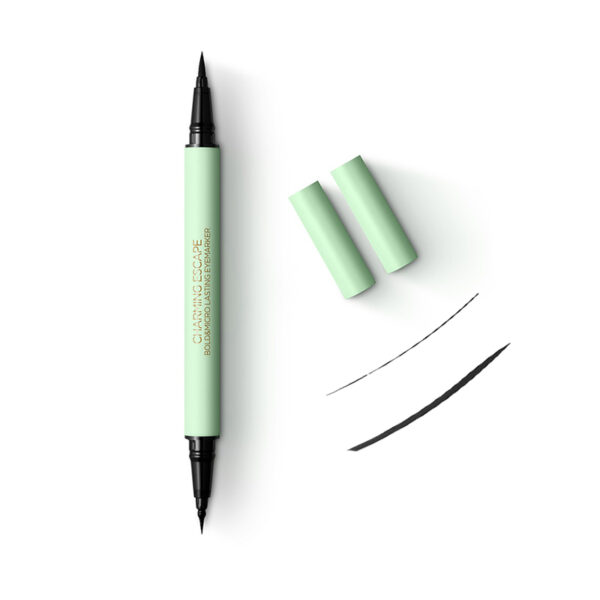 قلم ايلاينر كيكو المزدوج Kiko Bold & Micro Eyemarker لون أسود