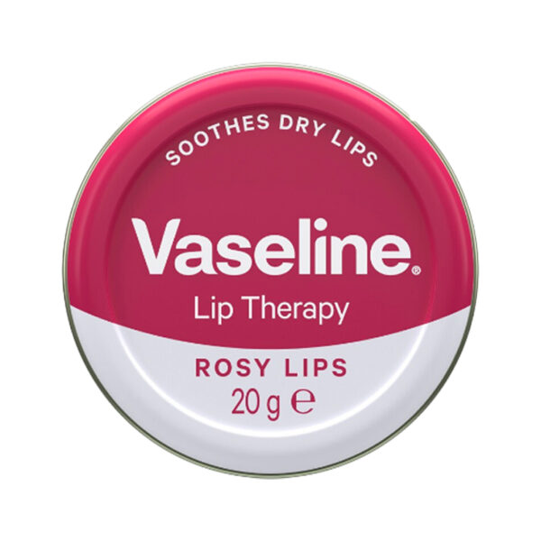 مرطب الشفاه فازلين الوردي Vaseline Rose Lip Balm حجم 20 جم