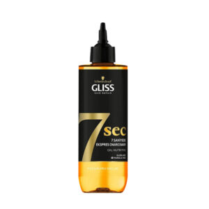 سيروم جليس لإصلاح الشعر بزيت المارولا وحمض الأوليك Gliss 7 Sec Oil Nutritive Repair Treatment حجم 200 مل