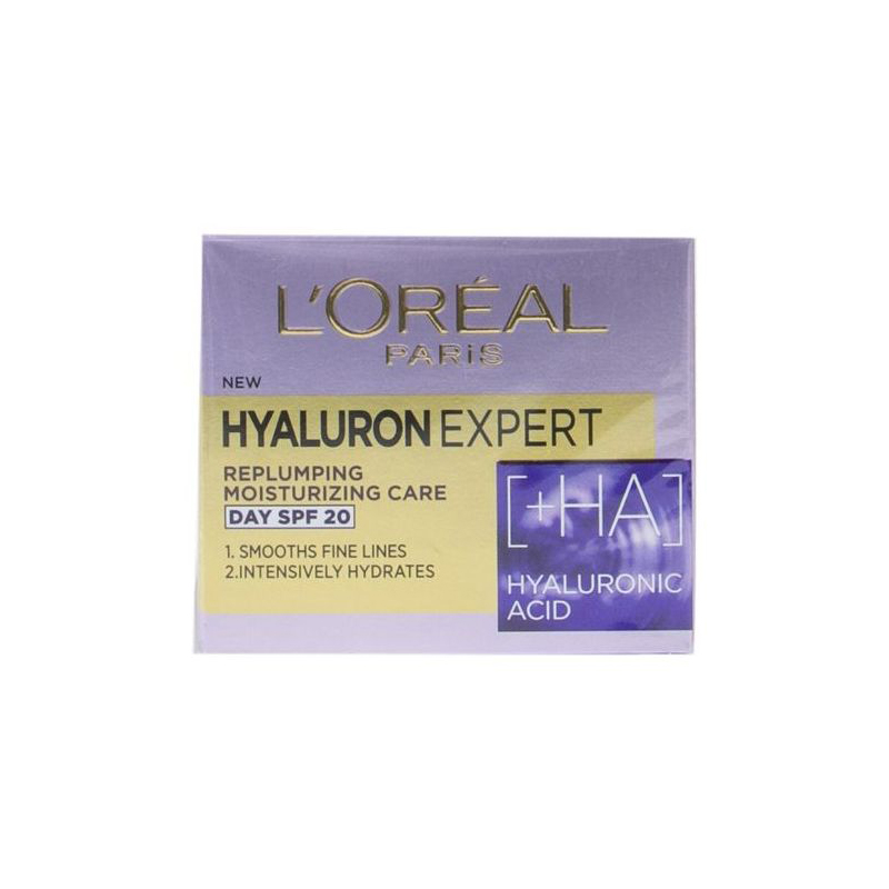 كريم النهار لوريال بحمض الهيالورونيك L'Oreal Hyaluron Expert Day Cream 50ml