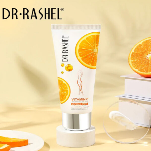كريم دكتور راشيل لتفتيح المناطق الحساسة بفيتامين سى Dr Rashel Vitamin C Whitening Cream Private Parts حجم 80 جم
