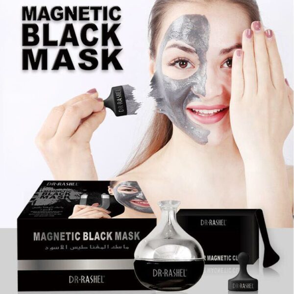 ماسك المغناطيس دكتور راشيل DR RASHEL Magnetic Black Mask حجم 80 جرام