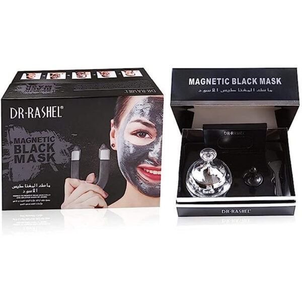 ماسك المغناطيس دكتور راشيل DR RASHEL Magnetic Black Mask حجم 80 جرام