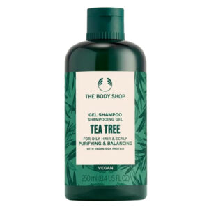 شامبو جل ذا بودي شوب بخلاصة شجرة الشاي The Body Shop Tea Tree Gel Shampoo حجم 250 مل