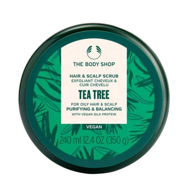 ذا بودي شوب سكراب للشعر وفروة الرأس بخلاصة شجرة الشاي The Body Shop Tea Tree Hair And Scalp Scrub حجم 352 جم